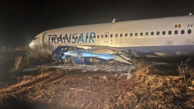 11 Injured As Plane Skids Off Runway In Senegal