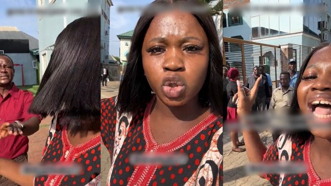 "They sent my child home for coming to school around 8:30 am" – Nigerian lady calls out school for sending her sister home all alone because she got to school late (VIDEO)