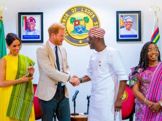 Sanwo-Olu Hosts Prince Harry, Meghan, Shares Lagos Culture With Couple  