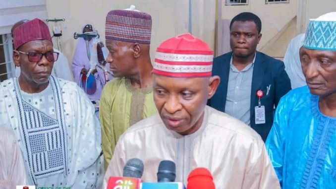 Kano Gov Visits Mosque Fire Victims, Vows Action Against Perpetrator