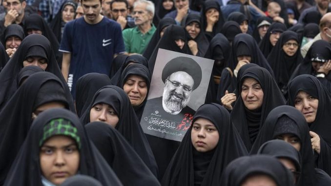 Funeral Procession For Late President Raisi Begins In Iran