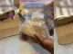 "Hold your husbands well" – UK-based lady shows off food items someone's husband brought for her from Nigeria (WATCH)