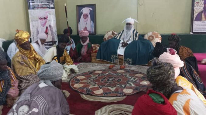 Deposed Emir Conducts Ceremonial Sitting In Kano Mini Palace