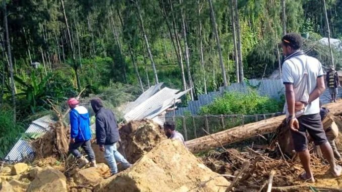 670 People Feared Buried Under Papua New Guinea Landslide