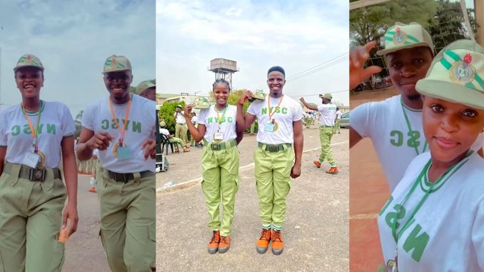 Couple's Overjoyed As They Land In The Same NYSC Camp (VIDEO)