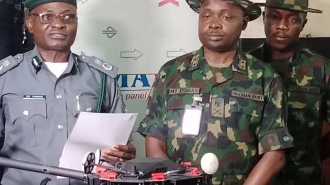 Customs Hands Over Confiscated Fake US Dollars, 148 Drones To EFCC, Army