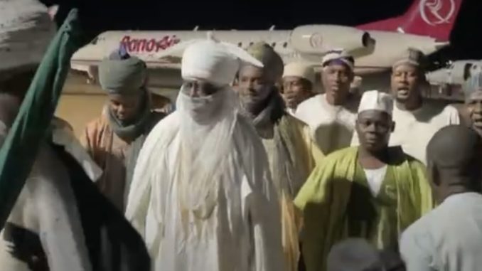 Emir Sanusi II Takes Over Palace At Midnight As Deposed Bayero Arrives Kano