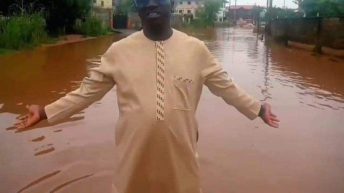 Group Knocks APC Candidate Over Video Of Flooded GRA Road
