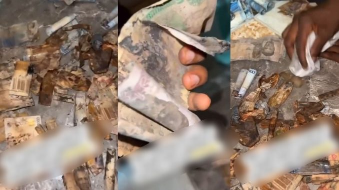 Man Left Heart Broken After Discovering His 12-Month Savings Decayed In His Piggy Bank (VIDEO)