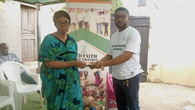 NGO Donates Food Items, Cash Gift To The Aged In Abuja