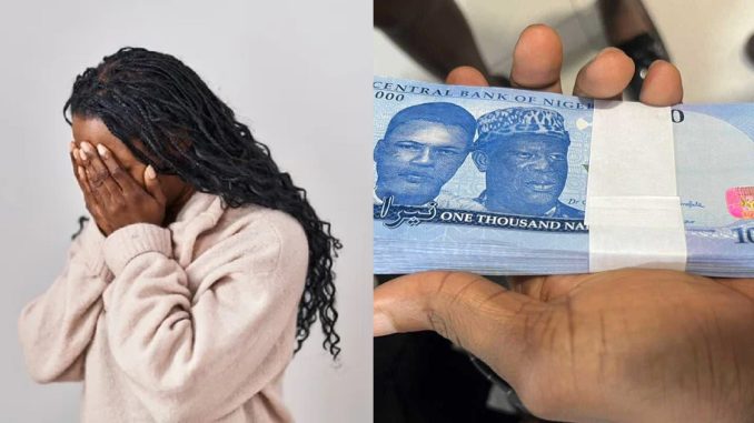 Nigerian Lady Devastated As Her Boss Deducts ₦53,000 From Her Salary Of ₦59, 000 Leaving Only ₦6,000