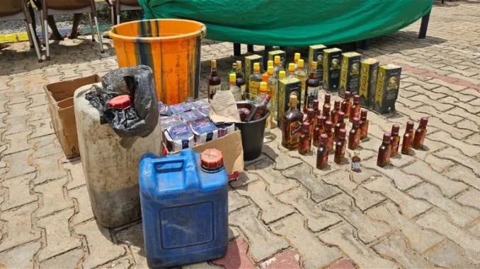 Police Arrest 45-yr-old Man Over Production Of Fake Alcohol In Delta