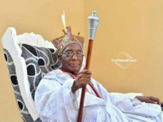 Late Oba (Dr) Frederick Adegunle Aroloye.