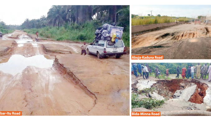 Rains Worsen State Of Roads Nationwide