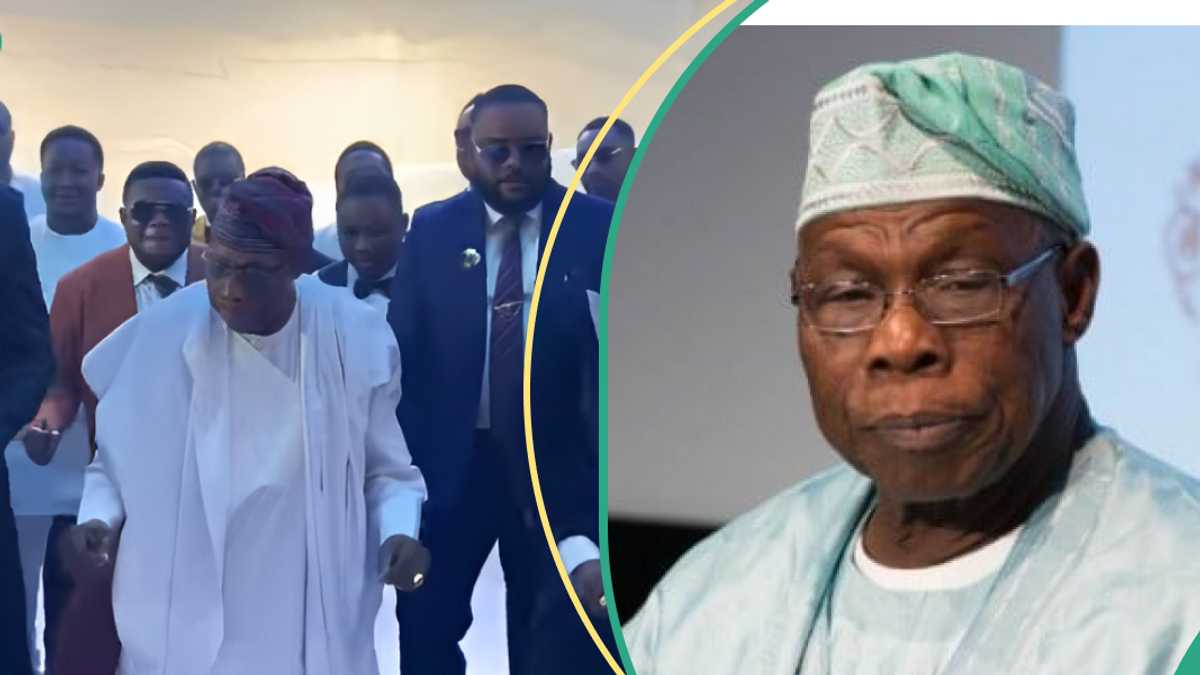 Obasanjo Matches Bride and Groom’s Steps on the Dancefloor As They Vibe to Kwam1’s Song, Clip Trends