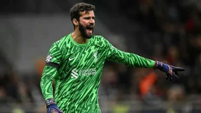 Alisson May Miss Liverpool’s Clash Against Bournemouth