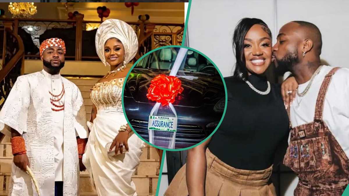 Davido: N45m Porsche Car and 4 Other Multi-million Naira Gifts Singer Has Bought for Chioma