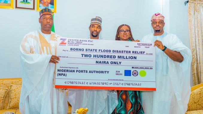 NPA Donates N200m To Borno Flood Victims