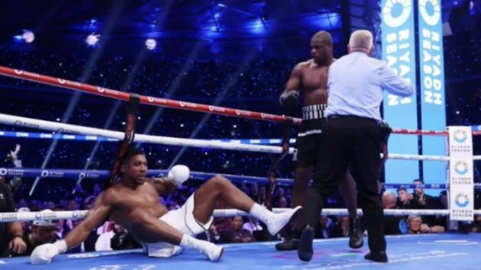 Sensational Dubois Knocks Anthony Joshua Out In 5th Round At Wembley Stadium