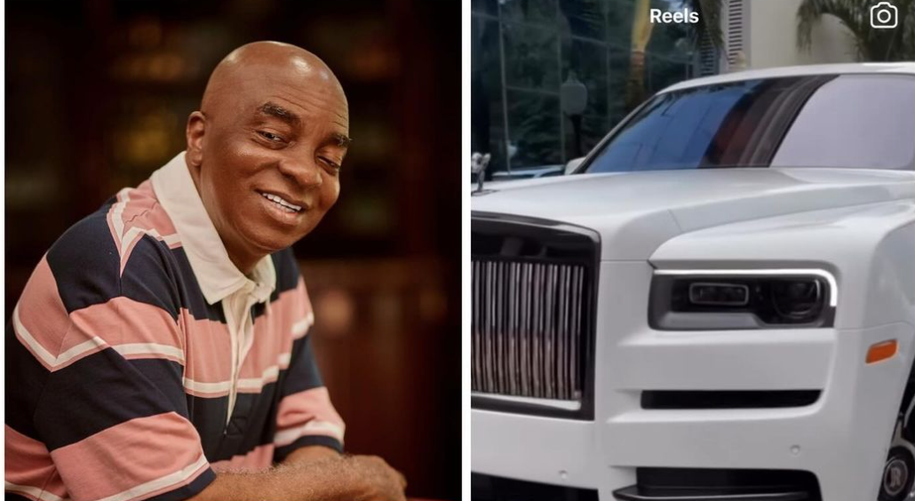 Video: Bishop Oyedepo receives N1.5billion Rolls Royce Cullinan as birthday gift