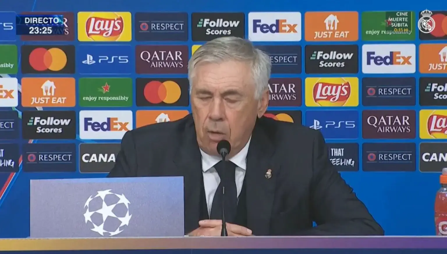 ‘We were bad all round’ – Ancelotti accepts criticism after Madrid's shock loss to Lille