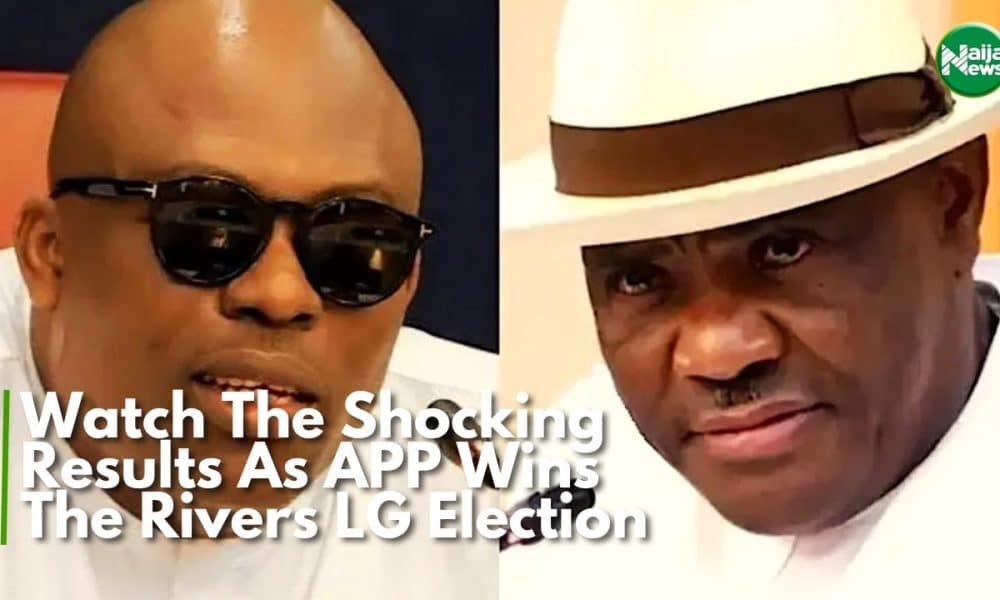 Watch Announcements Of Shocking Results As APP Wins Rivers LG Election