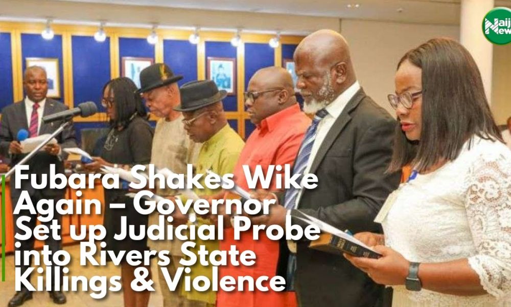 Fubara Sets Up Panel To Probe Rivers State Killings And Violence