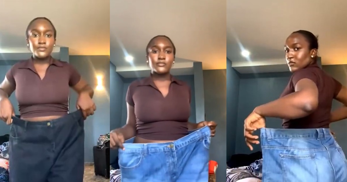 "Tell me why I ordered a size M and I got sent a 5xxl" – Lady becomes v!ctim of what I ordered vs what I got (VIDEO)