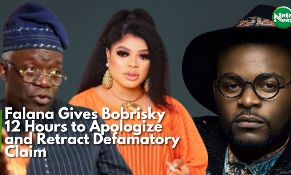 Falana Gives Bobrisky 12 Hours To Apologise, Retract Defamatory Claim