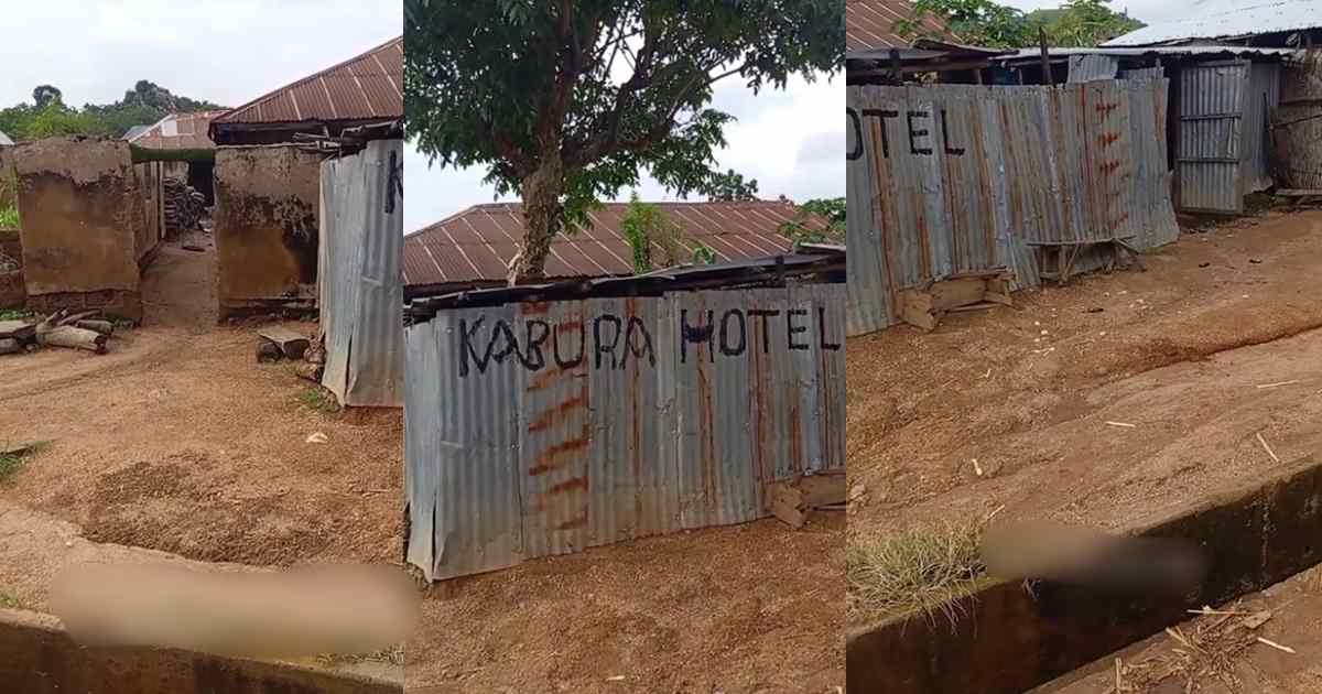 Nigerians react as tourist discover a ₦500 per night hotel in Borno State (WATCH)