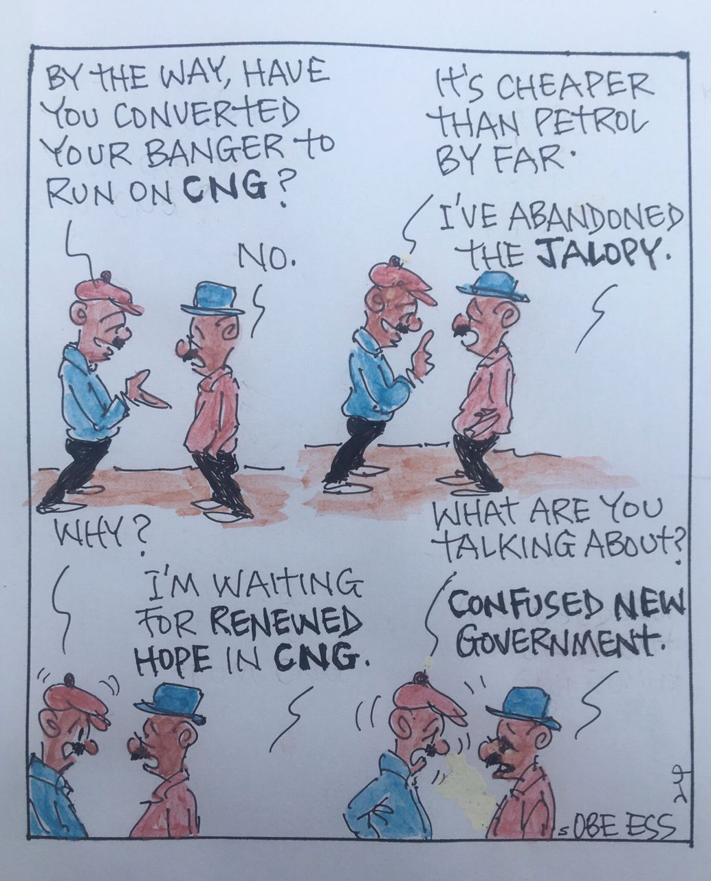 CARTOON OF THE DAY: Confused New Government (CNG)