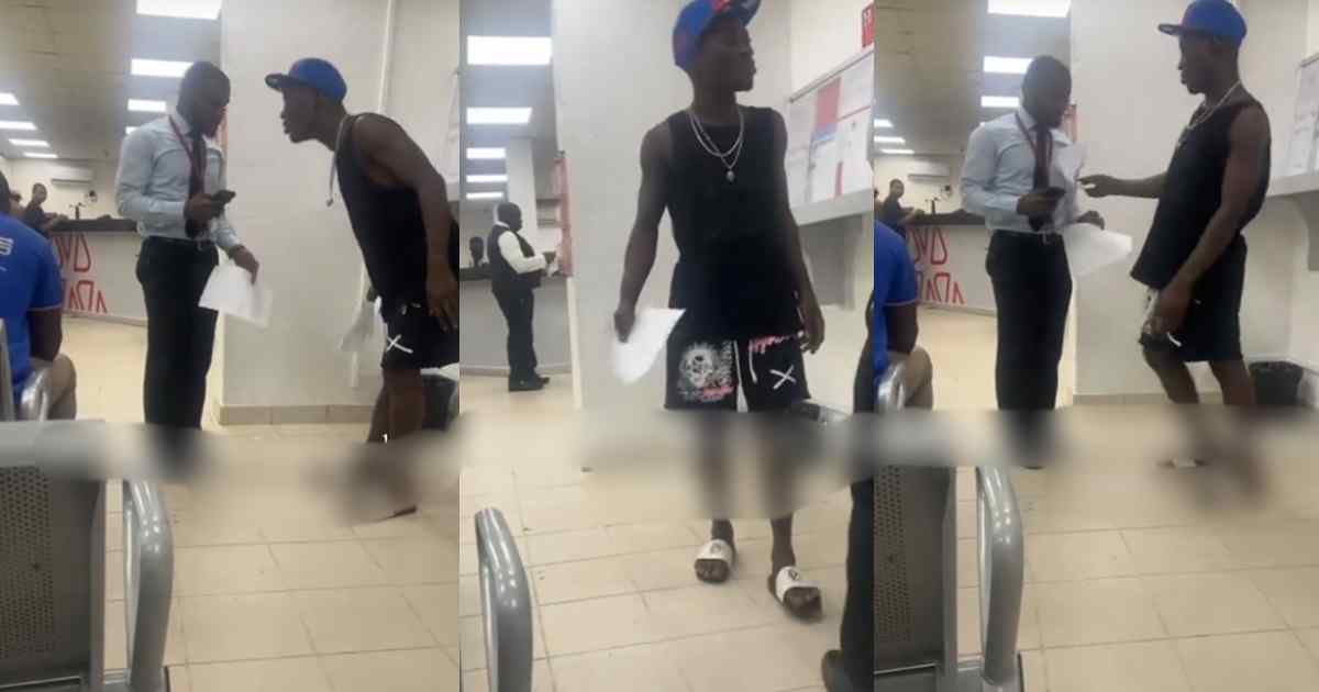 "If I p@ss away, give my money to the less privileged, not my family" – DJ Chicken instructs a banker (VIDEO)