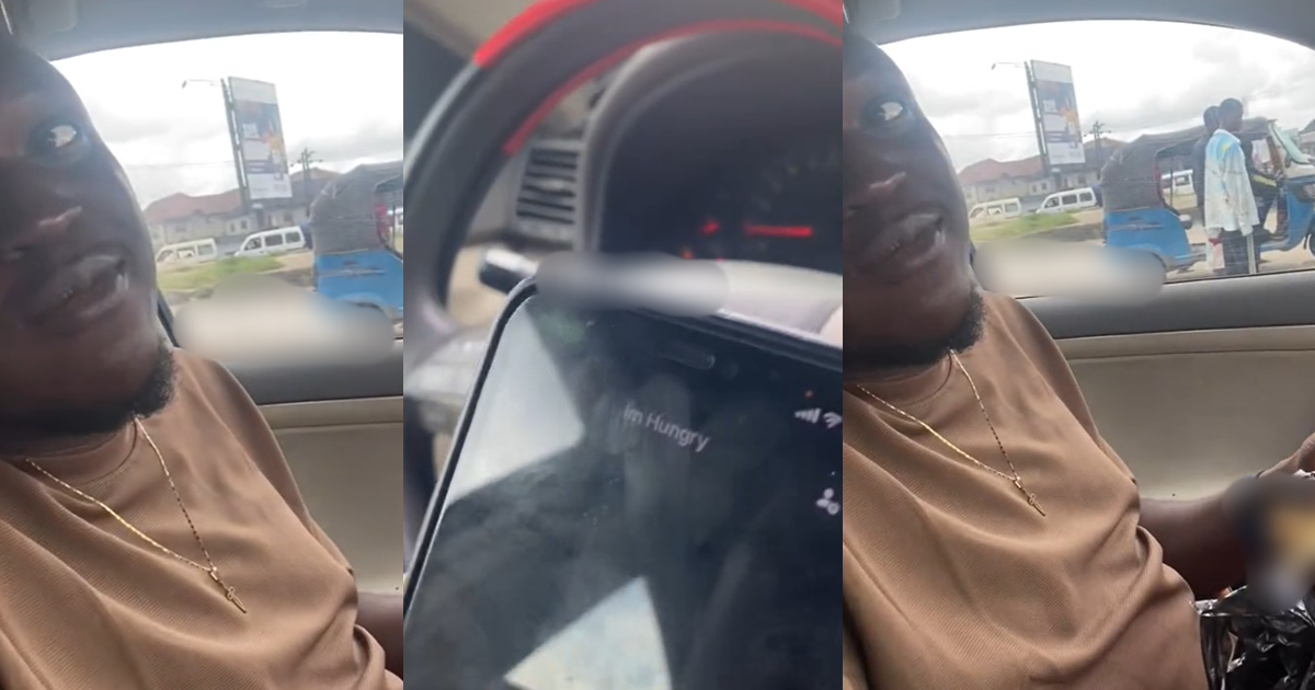 Nigerian man exp0ses unusual encounter with 'always hungry' lady (WATCH)