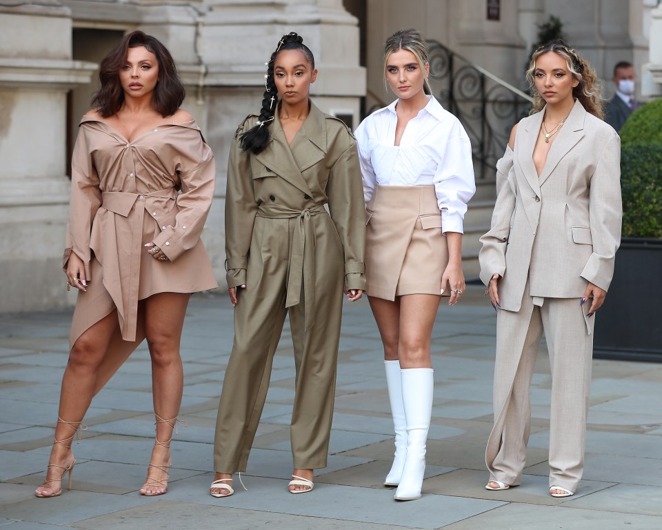 Little Mix's Jesy Nelson, Leigh-Anne Pinnock, Perrie and Jade Thirlwall before split