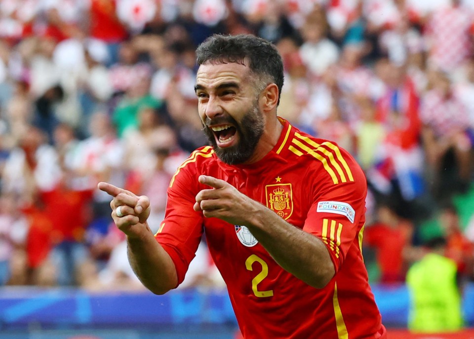 Dani Carvajal was also in the running