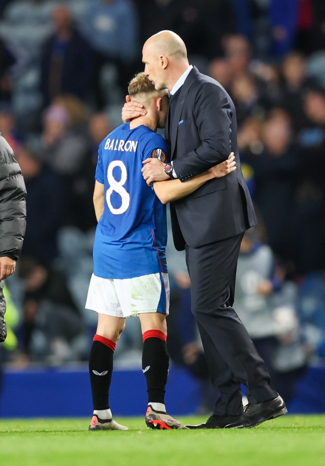 Philippe Clement has faith in Barron's mentality to focus on his football