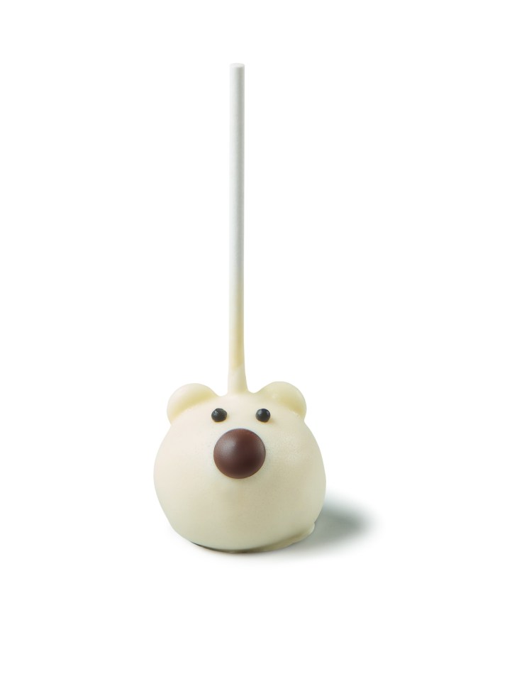 Polar Bear Cake Pop is the perfect bite sized treat