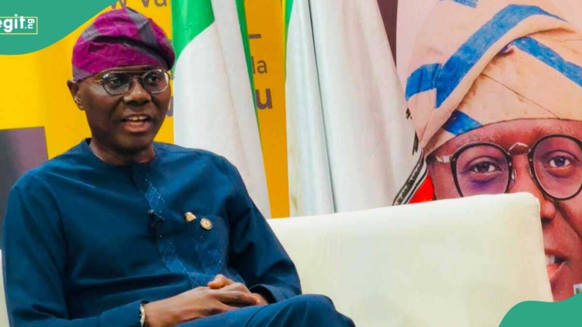 "3rd Term Stunts": Mixed Reactions as Gov Sanwo-Olu Eats 'Boli' on Lagos Street