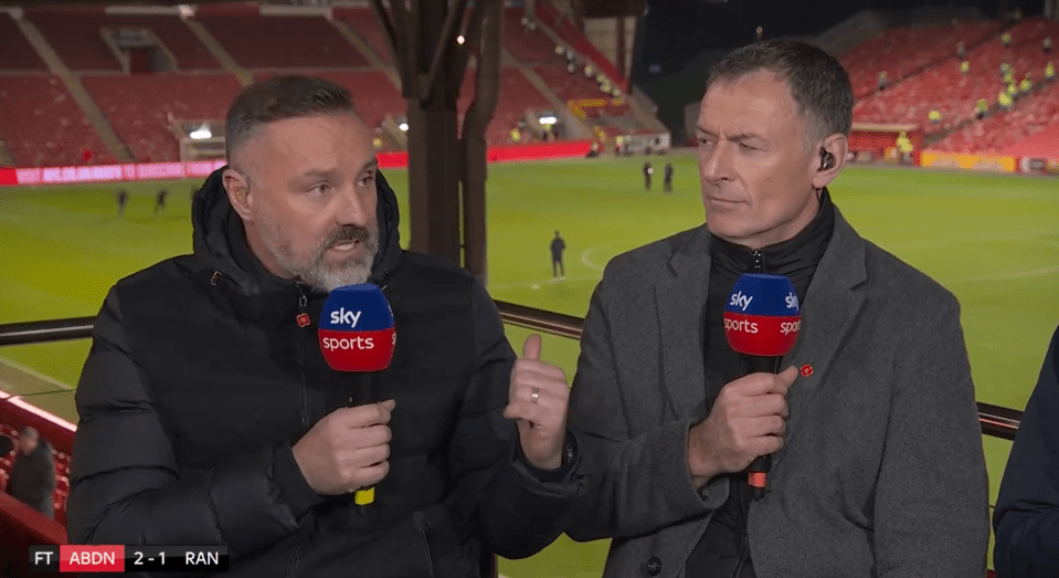 Kris Boyd was incandescent in the Sky Sports studio after Rangers lost to Aberdeen