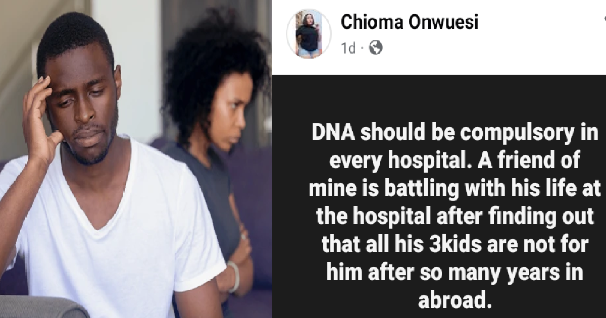 "DNA test is not our culture" – Nigerian Lady Defends Infidel!ty In Marriage.