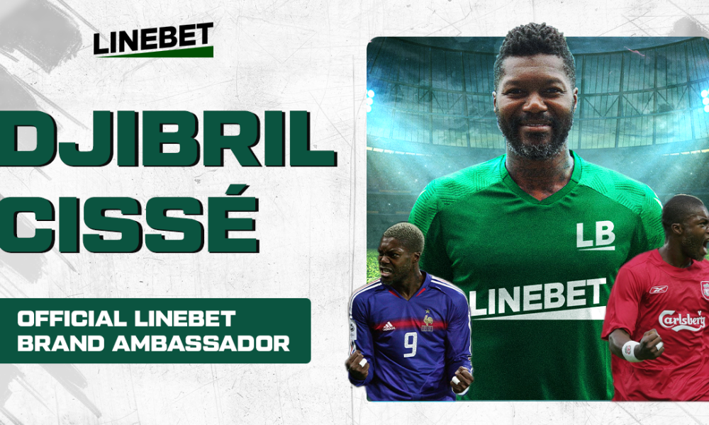 Linebet and Djibril Cissé