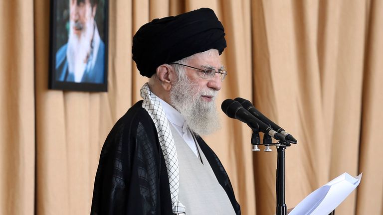 Iran’s Leader Defends Strikes On Israel