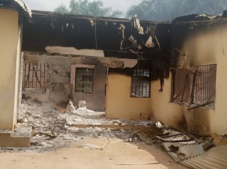 LG Poll: Fire guts Akwa Ibom Electoral Commission office