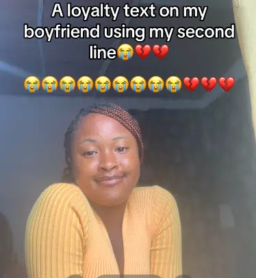 Lady heartbroken as boyfriend fails loyalty test, leaks chats 