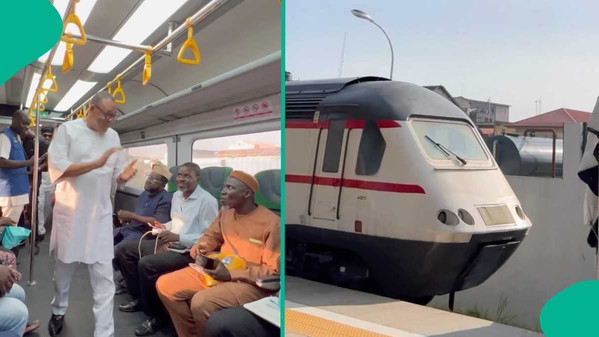 Lagos Red Line Rail: Video As Jide Kosoko, Yomi-Fash, Actors Board Train From Oyinbo to Agbado