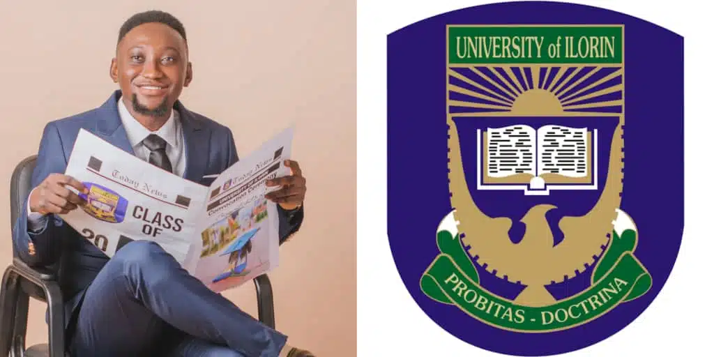 Man bags first-class degree with 4.96 CGPA in mathematics from Unilorin