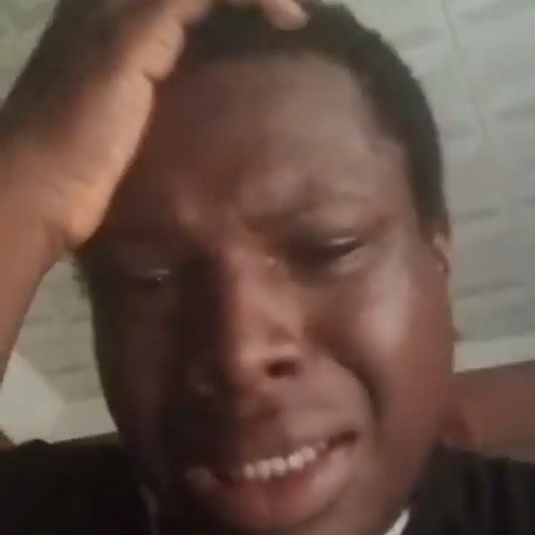 Man loses mother's ₦500k to virtual bet, pleads for help in viral video