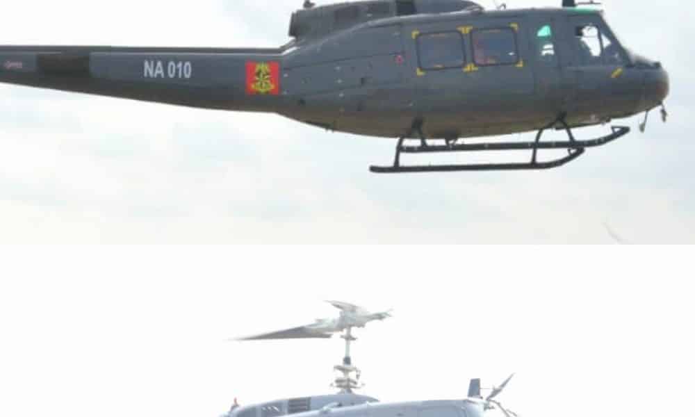 'Nigerian Army Allegedly Buys, Refurbishes 60-Year-Old Firefighting Helicopters, Presents Them As New'