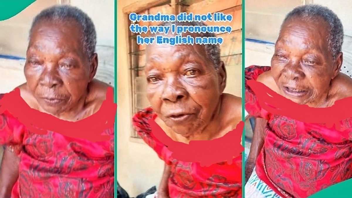 Nigerian Grandmother Blows Hot after Granddaughter Pronounced Her Name Wrongly in Video