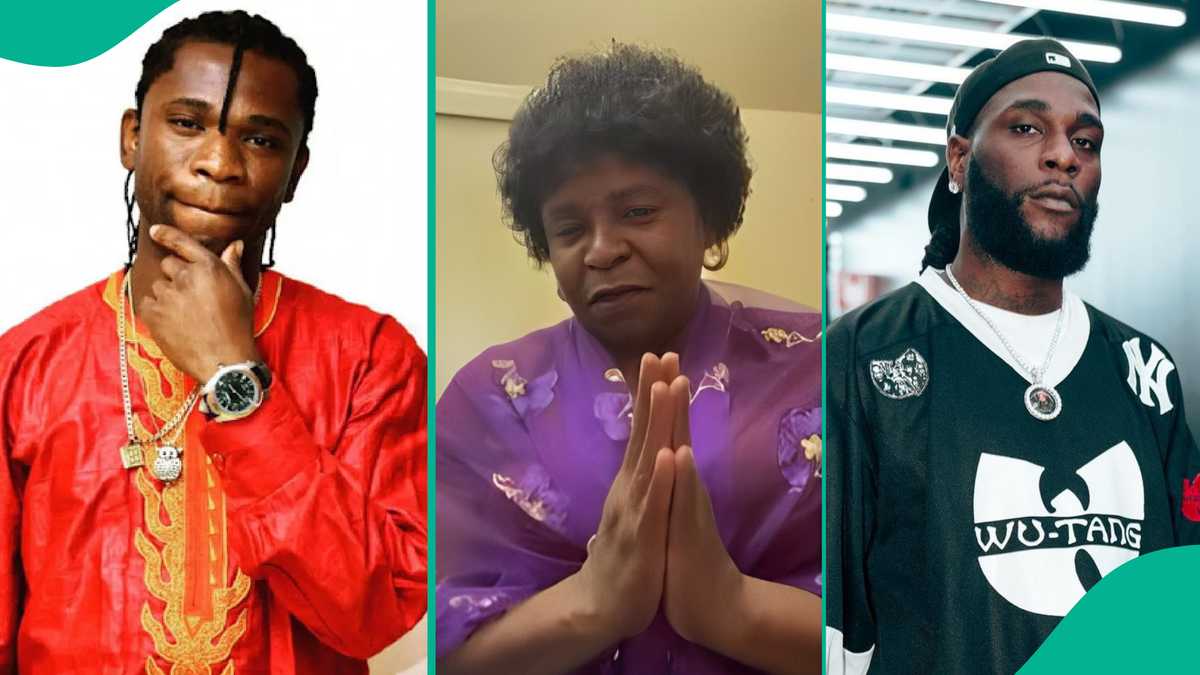 “Pls Release My Only Son, Speed Darlington”: Teary Video As Akpi’s Mum Begs Burna Boy